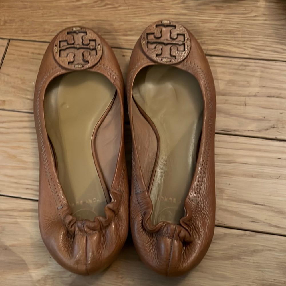 Tory Burch Brown Flats
